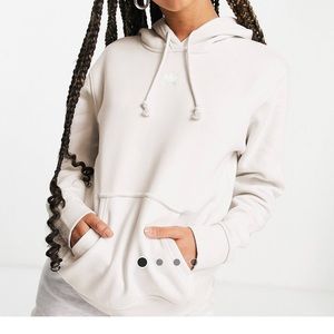 Adidas Hoodie Sweatshirt- Cream